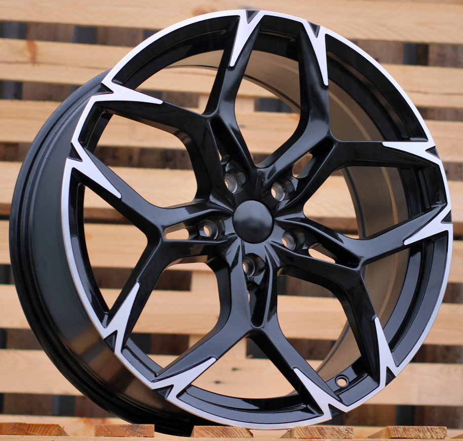R19x8.5  5X112  ET  45  57.1  I5572  Black Polished (MB)  For SEAT  (P2)  (CUPRA)