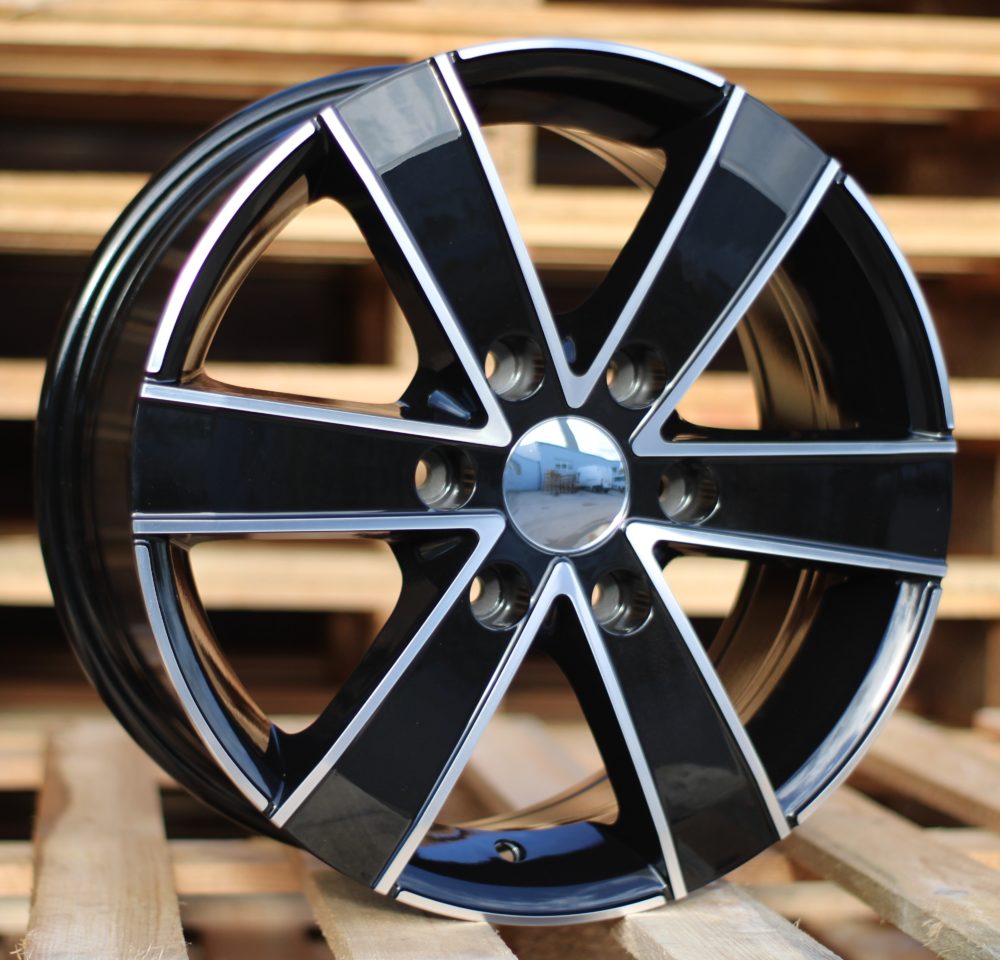 R16x7  6X130  ET  60  84.1  BK474  Black Polished (MB)  For MER  (R)  (4x4 (max 1250kg))