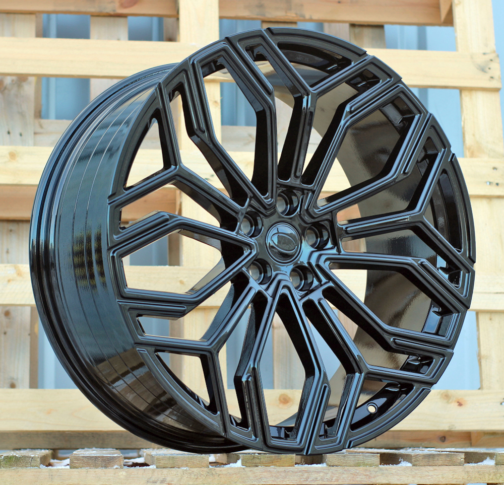 R23x10  5X120  ET  38  72.6  HF5225  Gloss Black (GB)  For LAND  (Z5)  (HYBRID FORGED)
