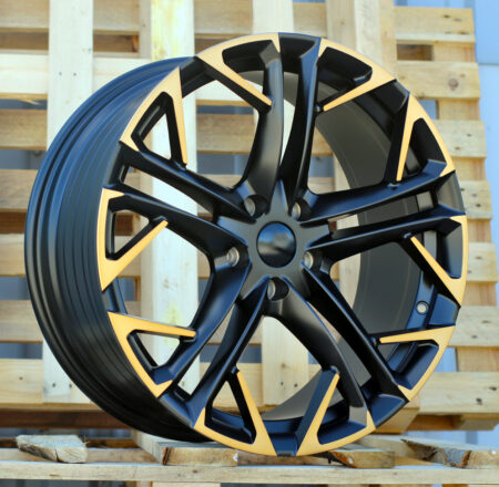 R18x8 5X112 ET 38 57.1 YF5719 Black Polished Half Matt Cooper (MBHMC) For CUPRA (Z5) (HYBRID FORGED)