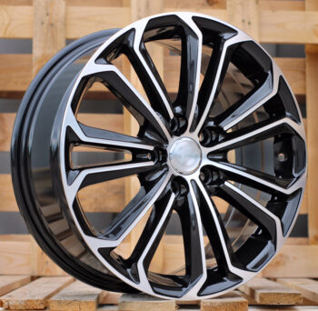 R17x7  5X114.3  ET  45  60.1  BK667  Black Polished (MB)  For TOYOT  (P)