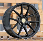 R20x9.5  5X112  ET  38  66.6  B1416  (FBX124)  Satin Black (SB)  For BMW  (P2)  (HYBRID FORGED Rear+Front)