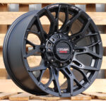 R18x9  6X139.7  ET  15  106.1  B1848  Black Matt (BM)  For 4X4  (K3)  (Milling)