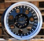 R16x10  6X139.7  ET  M36  110.1  B5169  Black+Polished Lip (BLPL)  For 4X4  (R)