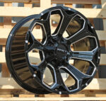 R20x10  12X135/139  ET  M12  106.1  B1560  Black (BL)  For 4X4  (K3)  (Milling)