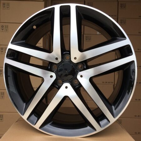 R19x8  5X112  ET  52  66.6  XFE69  Black Polished (MB)  For MER  (P2)  ((Max load 980kg))