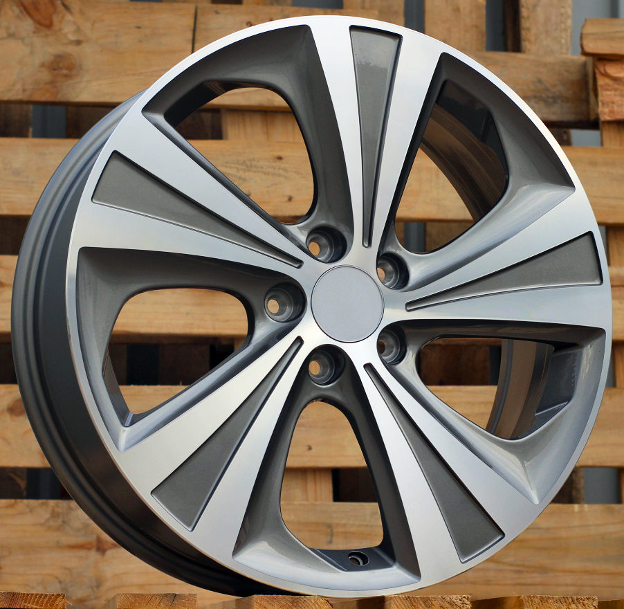 R19x7  5X114.3  ET  50  64.1  F5867  Grey Polished (MG)  For HOND  (K3)  ((AKC 70 Eur))