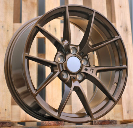 R19x9.5 5X120 ET 40 72.6 HE761 (FBX124) Bronze (YY) For BMW (Z7) (HYBRID FORGED (Front+Rear))