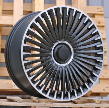 R21x10  5X112  ET  40  66.6  H3286F  Black Polished Half Matt (MBHM)  For MER  (Z3)  (HYBRID FORGED Front+Rear)