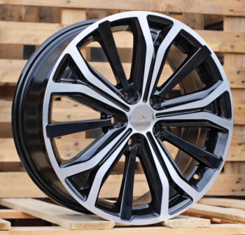 R17x7  5X108  ET  46  65.1  BK591  Black Polished (MB)  For PEUG  (P)