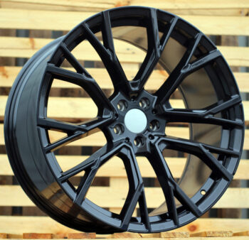 R21x10.5  5X112  ET  43  66.6  B5769  Black (BL)  For BMW  (K2)  (Front+Rear)