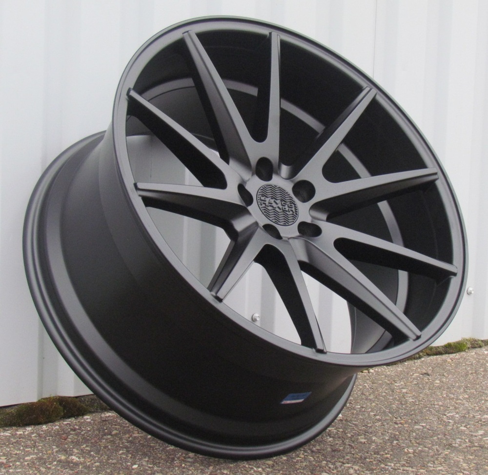 R21x9  5X112  ET  35  66.6  HX012  Black Half Matt (BLHM)  For HAXER  (P)  (Rear+Front)