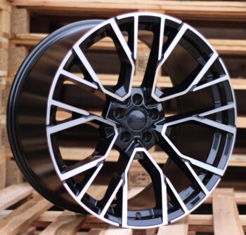 R21x10.5  5X112  ET  43  66.6  B5769  Black Polished (MB)  For BMW  (K3+K4)