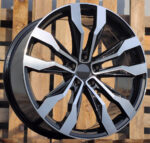 R21x9  5X112  ET  31  66.6  B5333  (IN5389)  Black Polished (MB)  For VW  (K8+P2)  (New TOUAREG)