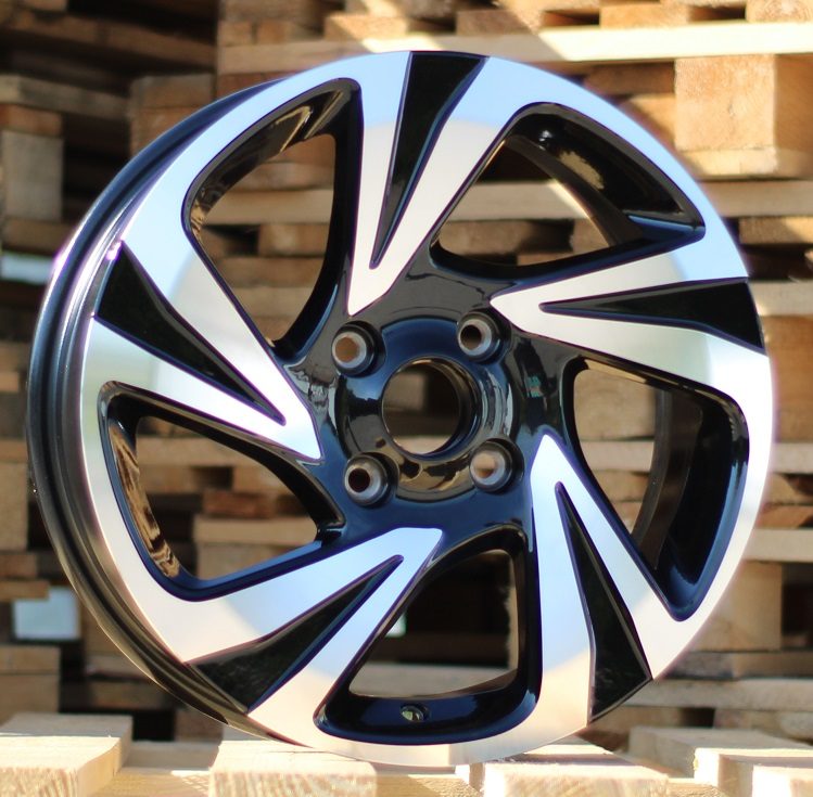 R16x6  4X114.3  ET  40  56.6  F5030  Black Polished (MB)  For CHEVR  (K7)  ((AKC 45 Eur))