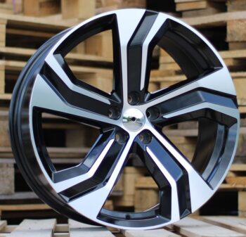 R20x8.5  5X108  ET  42.5  63.3  B0143  Black Polished (MB)  For VOLVO  (Z4)