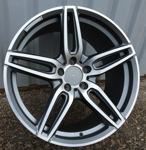 R18x8  5X112  ET  43  66.6  XE225  Grey Polished (MG)  For MER