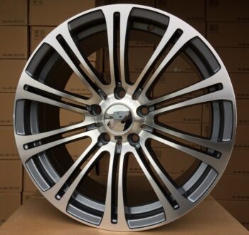 R17x7.5  5X120  ET  34  72.6  E568  (BK139)  Grey Polished (MG)  For BMW  (R)  ((AKC 75 Eur))