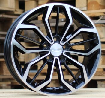 R16x6.5  5X108  ET  50  63.3  B5433  Black Polished (MB)  For FORD  (D2+R)
