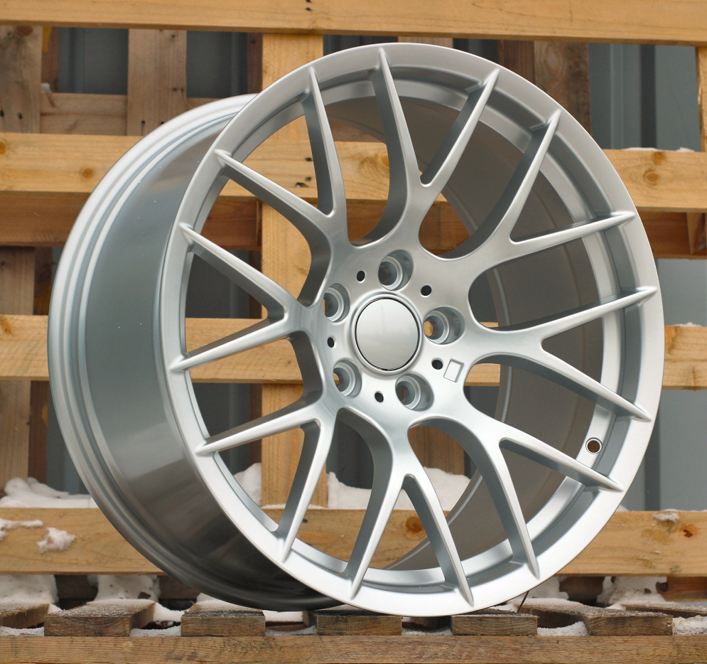 R18x8  5X120  ET  35  72.6  BY956  Silver Shining (SS)  For BMW  (P)  (Rear+Front)