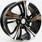 R17x7  5X114.3  ET  45  64.1  B5385  (IN7110)  Black Polished (MB)  For HOND