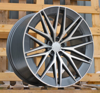 R21x10  5X112  ET  51  66.6  FBX387  Grey Polished (MG)  For MER  (Z7)  (HYBRID FORGED Rear+Front)