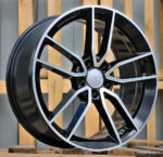 R18x8  5X112  ET  43  66.6  B5461  Black Polished (MB)  For MER  (K4+K2)