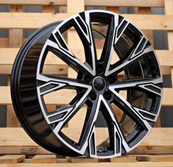 R21x8.5  5X112  ET  43  66.5  3S1277  Black Polished (MB)  For AUD  (P)  (HYBRID FORGED)