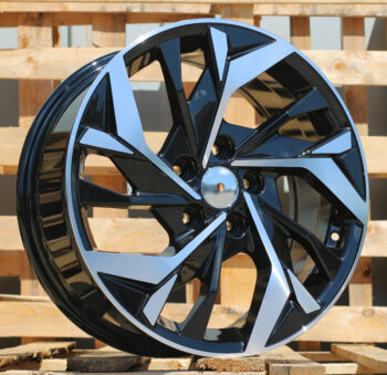 R17x7  5X114.3  ET  43  67.1  B1953  Black Polished (MB)  For HYUND  (Z2+Z1)