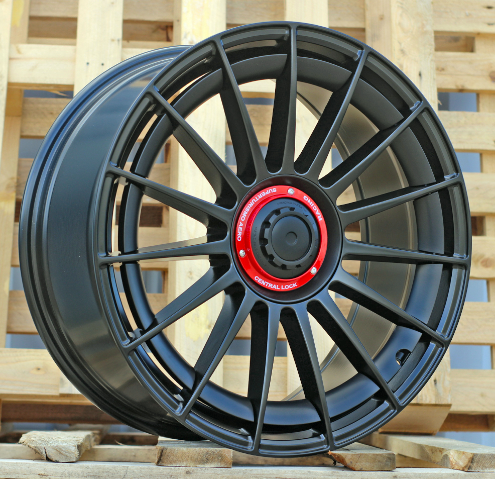R18x8  10X100/112  ET  40  73.1  FBX298  Black Half Matt (BLHM)  For RACIN  (Z7)  (HYBRID FORGED Style OZ)