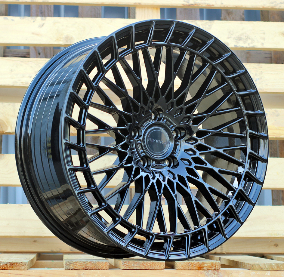 R19x8.5  5X112  ET  42  73.1  HF2113A  Black (BL)  For RACIN  (M)  (HYBRID FORGED)