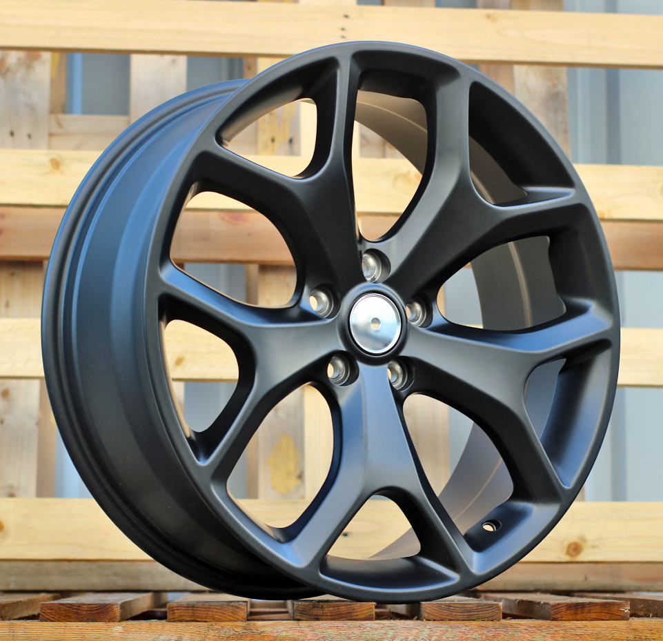 R20x8  5X115  ET  40  71.5  XE256  Black Half Matt (BLHM)  For DODGE  (P1)
