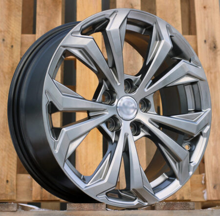 R18x7 5X114.3 ET 35 60.1 Y1133 (FBX247) Hyper Black (HB) For TOYOT (K8+M) (HYBRID FORGED New RAV-4)