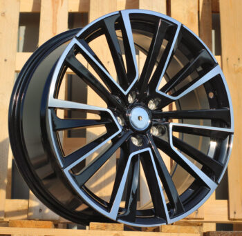 R18x8  5X112  ET  41  57.1  I0361  Black Polished (MB)  For SKODA  (A)
