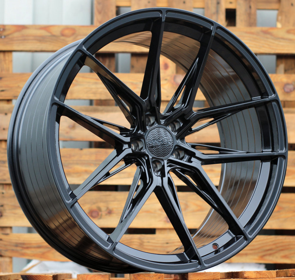 R20x10.5  5X120  ET  38  72.6  HX036  (B5597)  Black (BL)  For HAXER  (K4+P)  (Rear+Front)