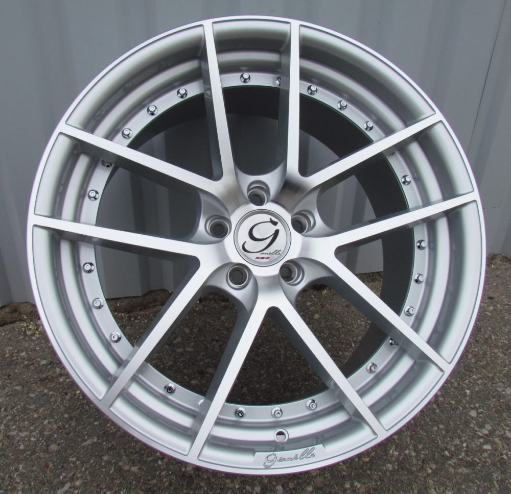 R20x10  5X112  ET  42  66.5  LU959  (959201007M)  Machined Silver (MS)  For RACIN  (K3)  (Front+Rear (AKC 90 Eur))
