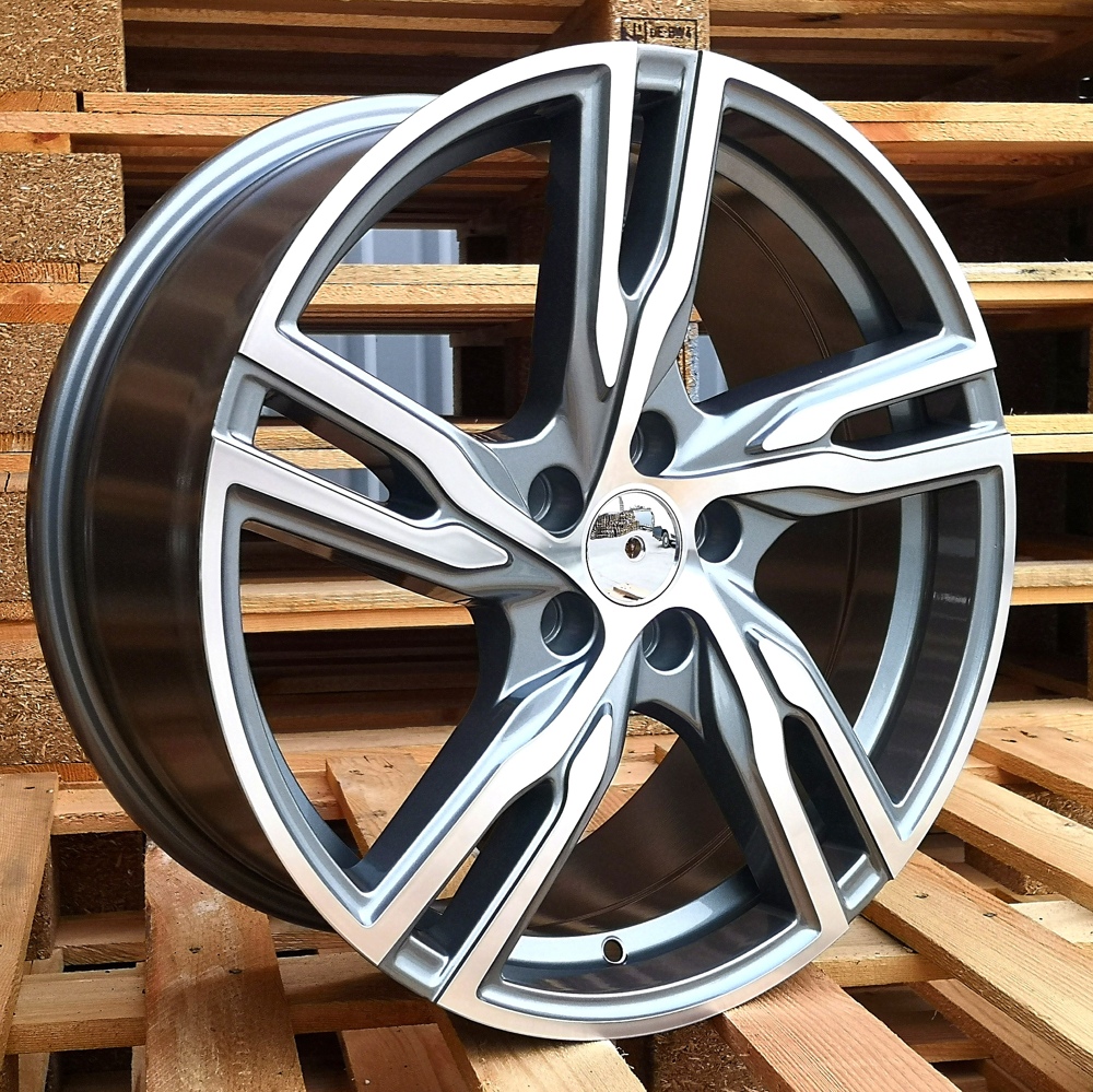 R20x8.5  5X108  ET  42  63.3  FE161  (BK5399)  Grey Polished (MG)  For VOLVO  (K4)