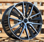 R17x7  5X114.3  ET  43  60.1  B1638  (FBX224)  Black Polished (MB)  For TOYOT  (M)  (HYBRID FORGED)