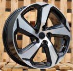 R18x7  5X114.3  ET  35  60.1  B1013  Black Polished (MB)  For TOYOT  (P+K4+Z4)  (Rav4)