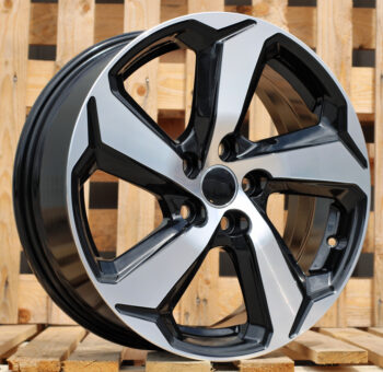 R18x7  5X114.3  ET  35  60.1  B1013  Black Polished (MB)  For TOYOT  (P+K4+Z4)  (Rav4)