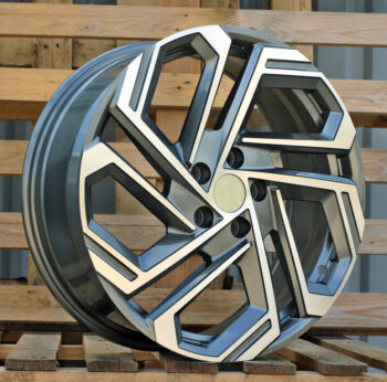 R18x7.5  5X114.3  ET  51  67.1  FBX345  Grey Polished (MG)  For HYUND  (Z6)  (HYBRID FORGED)