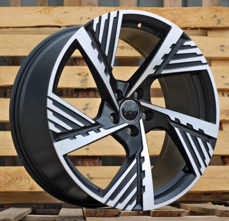 R20x9  5X112  ET  38  66.5  I5639  Black Polished Half Matt (MBHM)  For AUD  (P2)  ((AKC 120 Eur))