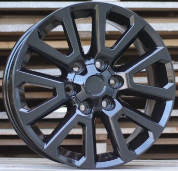 R17x7.5  6X139.7  ET  25  106.1  B1072  (H843F)  Black Half Matt (BLHM)  For TOYOT  (Z6)  (HYBRID FORGED)