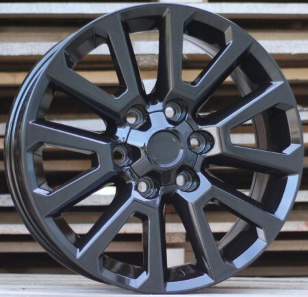 R17x7.5 6X139.7 ET 25 106.1 B1072 (H843F) Black Half Matt (BLHM) For TOYOT (Z6) (HYBRID FORGED)