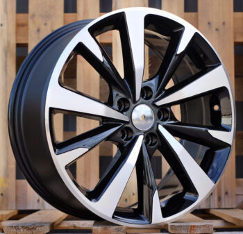 R18x7.5  5X112  ET  46  57.1  B5869  Black Polished (MB)  For SEAT  (K2+P)