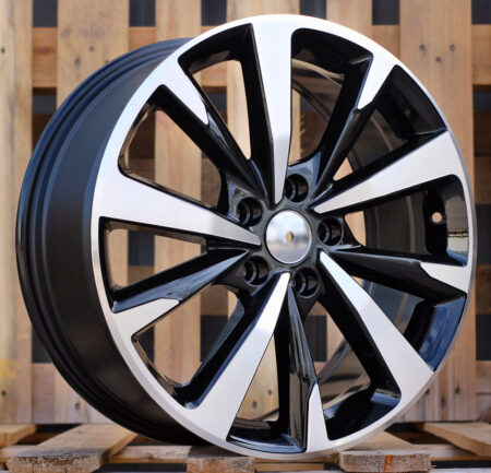 R18x7.5 5X112 ET 46 57.1 B5869 Black Polished (MB) For SEAT (K2+P)