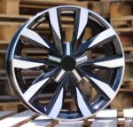 R18x8  5X120  ET  50  65.1  B1351  Black Polished (MB)  For VW  (Z4)  (4x4)