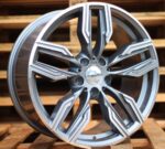 R20x8.5  5X120  ET  25  72.6  B5181  Grey Polished (MG)  For BMW  (N+N2)  (Rear+Front)