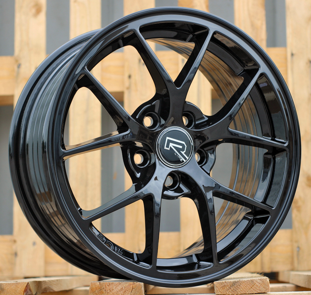 R15x6.5  5X100  ET  40  57.1  Y0134  Black (BL)  For RACIN  (R)