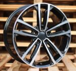 R18x7.5  5X112  ET  45  57.1  B1415  Black Polished (MB)  For VW  (Z1+Z6)  ((AKC 95 Eur))